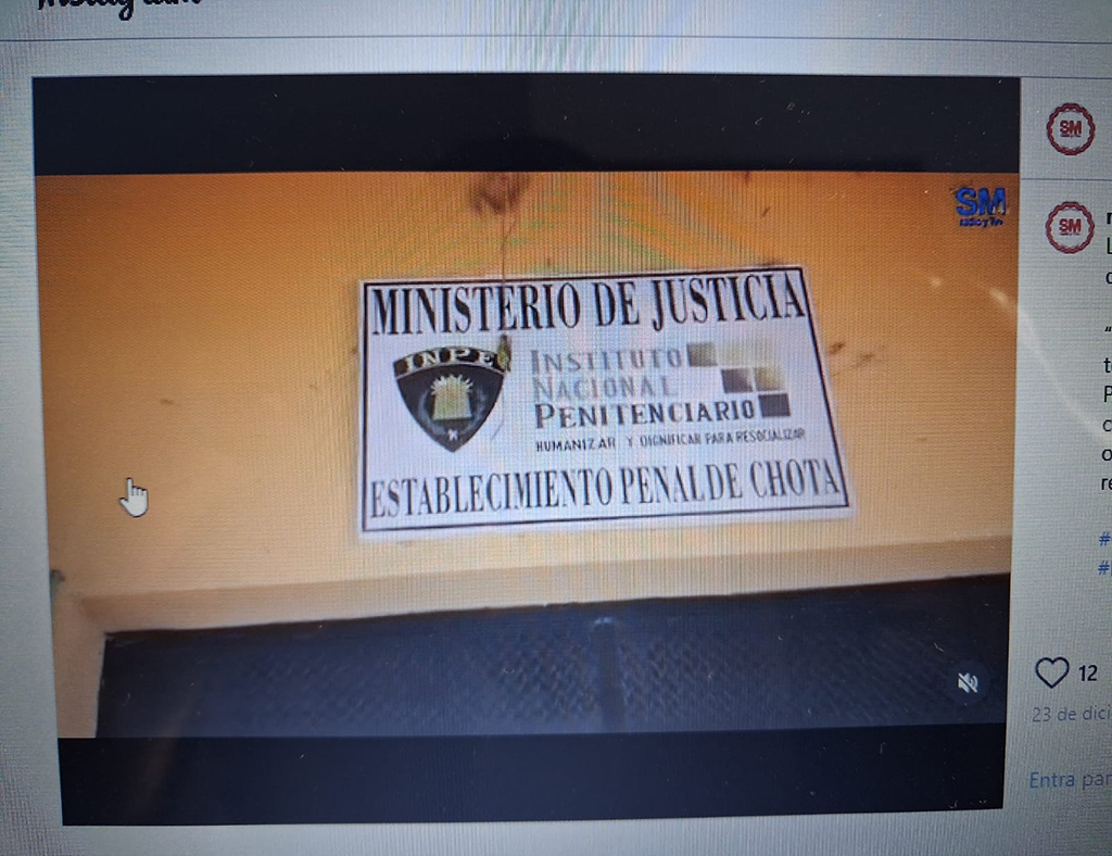 Penal de Chota: Conversión de San Agustín