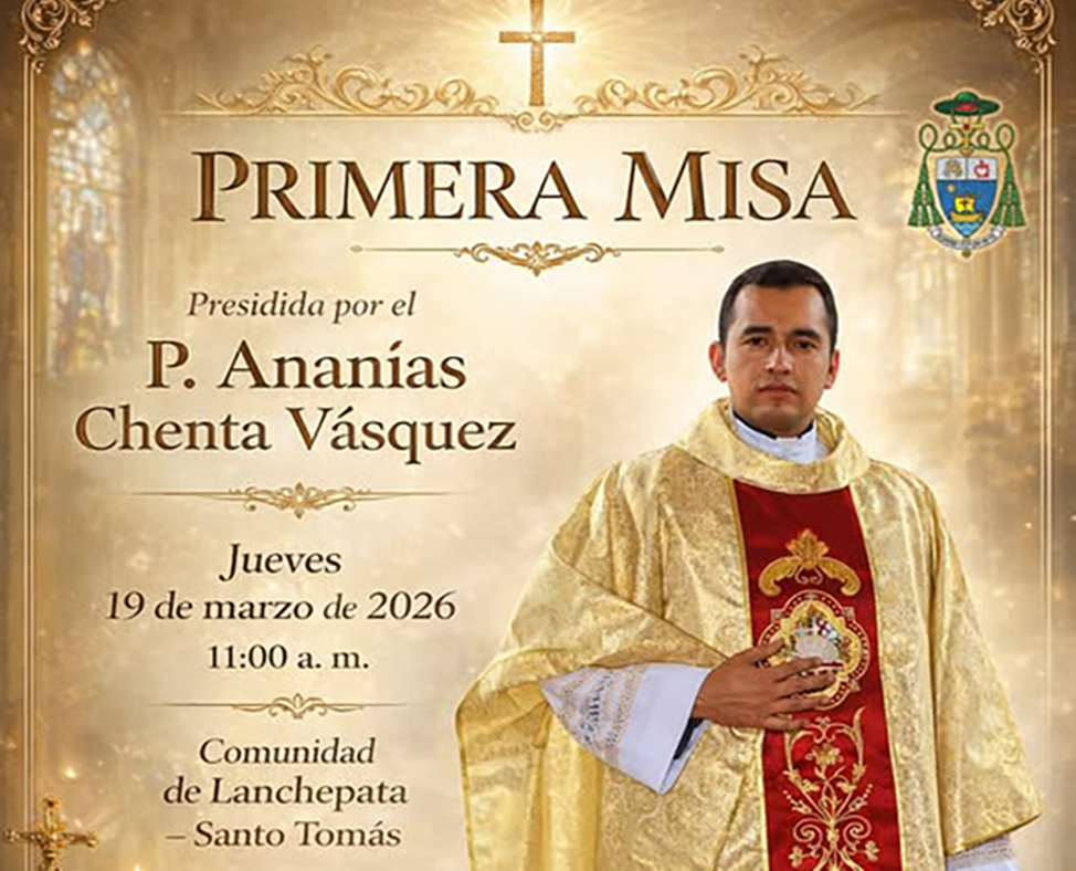 PRIMERA MISA: P. ANANÍAS